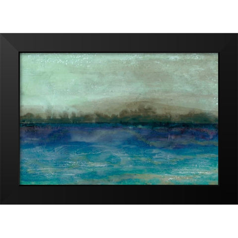 Inlet View I Black Modern Wood Framed Art Print by Ludwig, Alicia