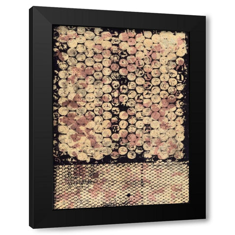 Speckled Matter I Black Modern Wood Framed Art Print by Guthrie, Jenna