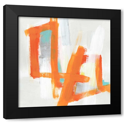 Reverb I Black Modern Wood Framed Art Print with Double Matting by Vess, June Erica