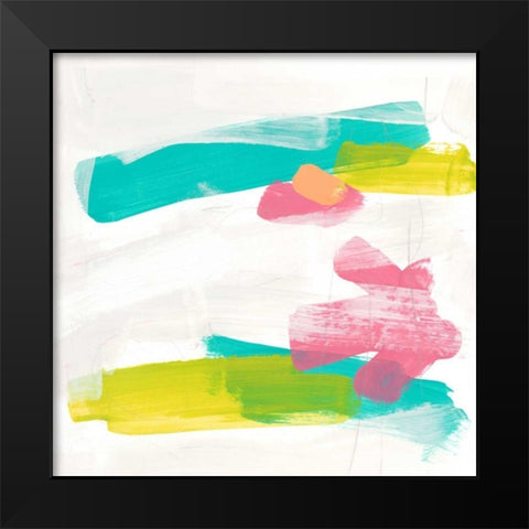 Salon Moderne I Black Modern Wood Framed Art Print by Vess, June Erica