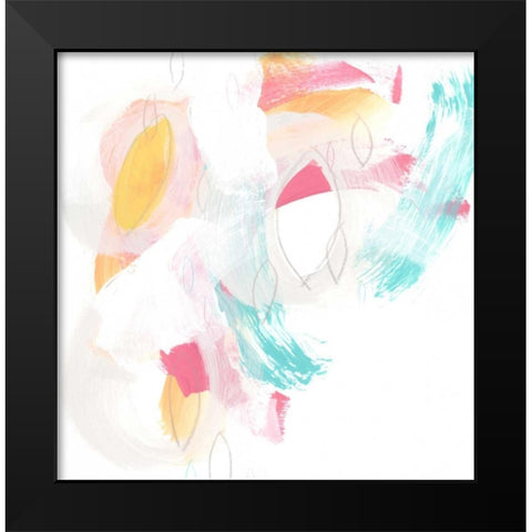 Salon Moderne III Black Modern Wood Framed Art Print by Vess, June Erica