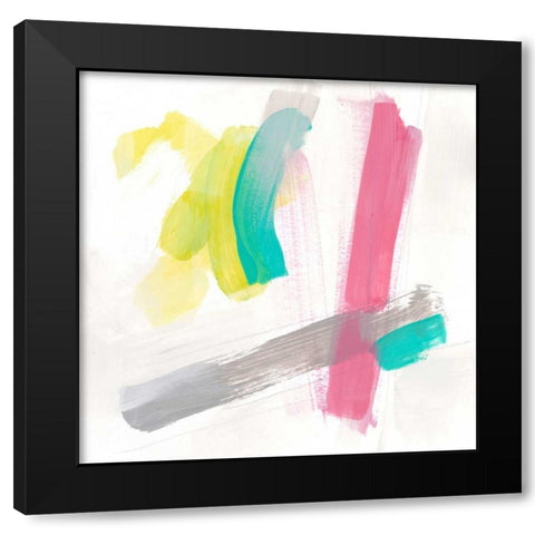 Salon Moderne IV Black Modern Wood Framed Art Print by Vess, June Erica
