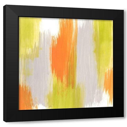Pulse Echo II Black Modern Wood Framed Art Print by Vess, June Erica