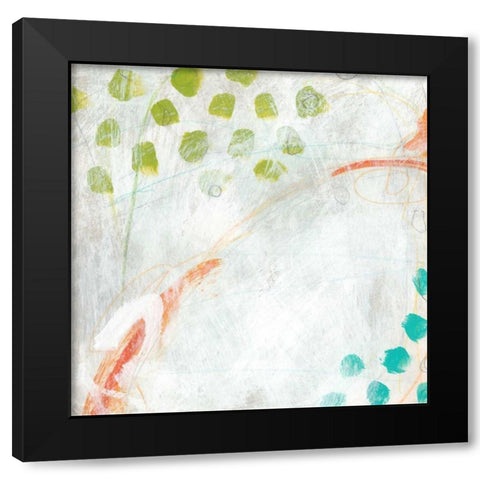 Strategy II Black Modern Wood Framed Art Print by Vess, June Erica