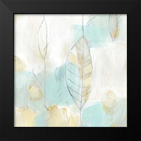 Forest Dream I Black Modern Wood Framed Art Print by Vess, June Erica