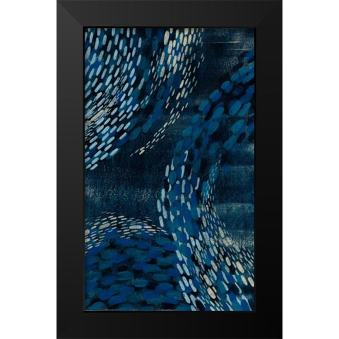 Moon Tide I Black Modern Wood Framed Art Print by Popp, Grace