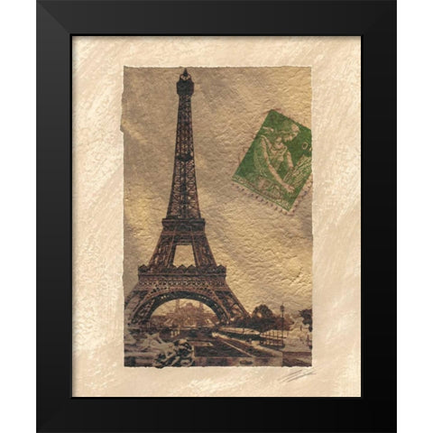 Travel Snapshots III Black Modern Wood Framed Art Print by Butler, John