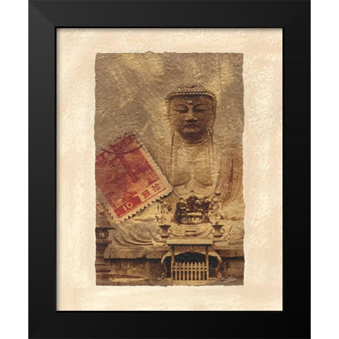 Travel Snapshots VI Black Modern Wood Framed Art Print by Butler, John