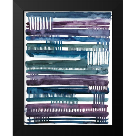 Collapse I Black Modern Wood Framed Art Print by Popp, Grace
