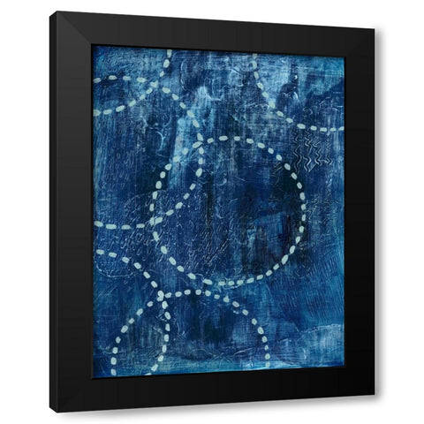 Drifting II Black Modern Wood Framed Art Print with Double Matting by Popp, Grace