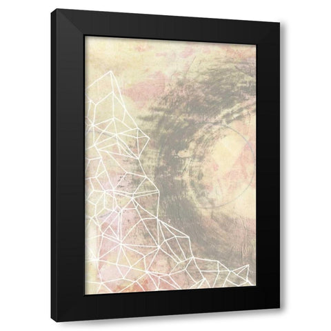 Crystal Vision I Black Modern Wood Framed Art Print by McCavitt, Naomi