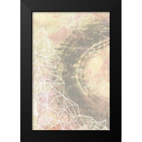 Crystal Vision I Black Modern Wood Framed Art Print by McCavitt, Naomi