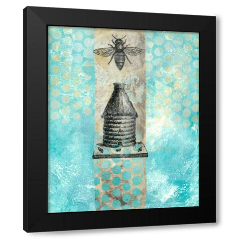 Vintage Beekeeper I Black Modern Wood Framed Art Print with Double Matting by McCavitt, Naomi