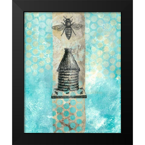 Vintage Beekeeper I Black Modern Wood Framed Art Print by McCavitt, Naomi