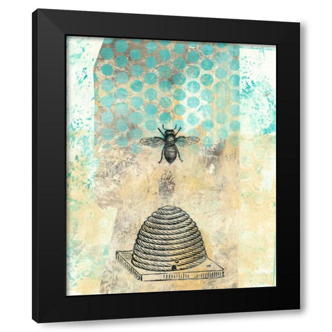 Vintage Beekeeper II Black Modern Wood Framed Art Print by McCavitt, Naomi
