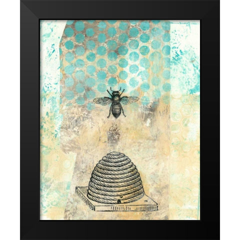 Vintage Beekeeper II Black Modern Wood Framed Art Print by McCavitt, Naomi