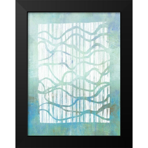 Inverse Black Modern Wood Framed Art Print by Goldberger, Jennifer