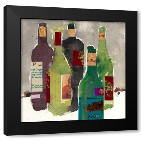 Nassau Experience I Black Modern Wood Framed Art Print with Double Matting by Dixon, Samuel