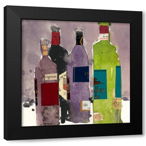 Nassau Experience II Black Modern Wood Framed Art Print with Double Matting by Dixon, Samuel