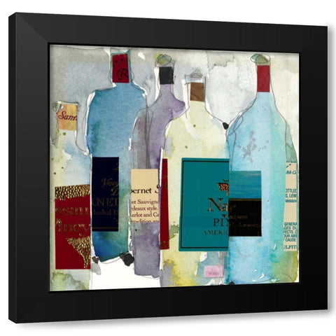 Nassau Experience III Black Modern Wood Framed Art Print with Double Matting by Dixon, Samuel
