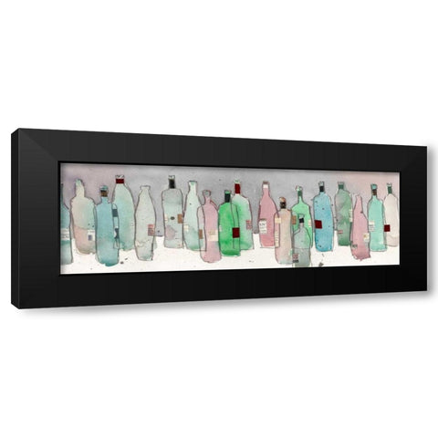 Wine Party III Black Modern Wood Framed Art Print by Dixon, Samuel