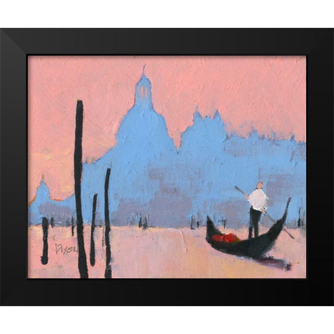 Venice Study III Black Modern Wood Framed Art Print by Dixon, Samuel