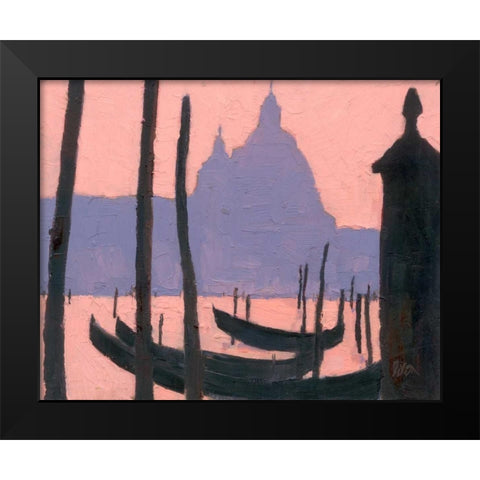 Venice Study V Black Modern Wood Framed Art Print by Dixon, Samuel
