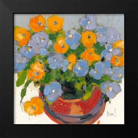 Potted Plant I Black Modern Wood Framed Art Print by Dixon, Samuel