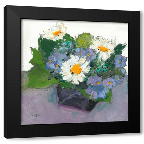 Potted Plant II Black Modern Wood Framed Art Print by Dixon, Samuel