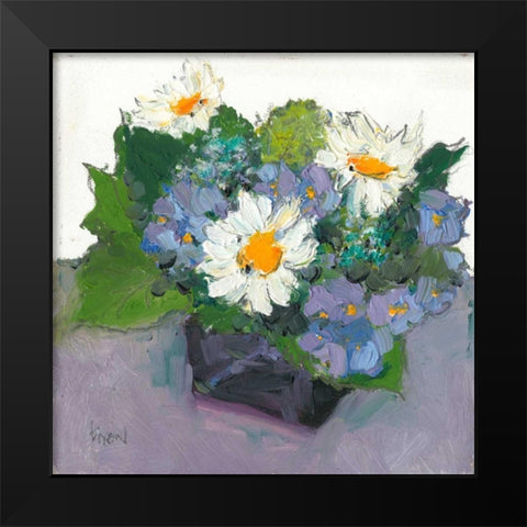 Potted Plant II Black Modern Wood Framed Art Print by Dixon, Samuel