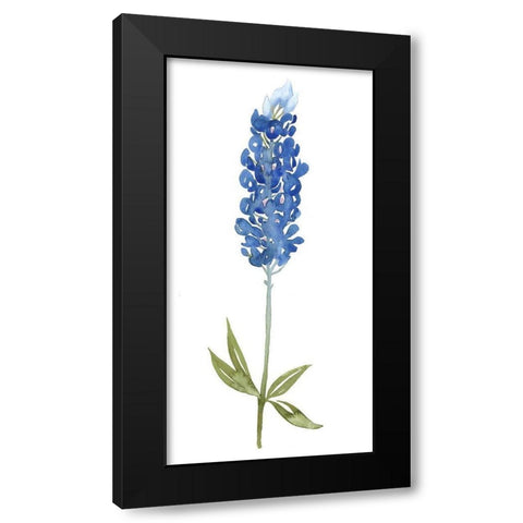 Blue Bonnets I (ASH) Black Modern Wood Framed Art Print by Popp, Grace