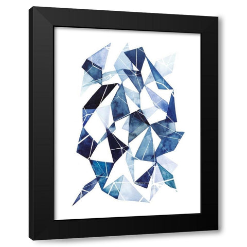 Chrysalis II Black Modern Wood Framed Art Print with Double Matting by Popp, Grace