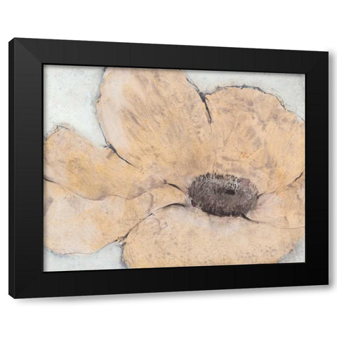 Transparency Flower IV Black Modern Wood Framed Art Print by OToole, Tim