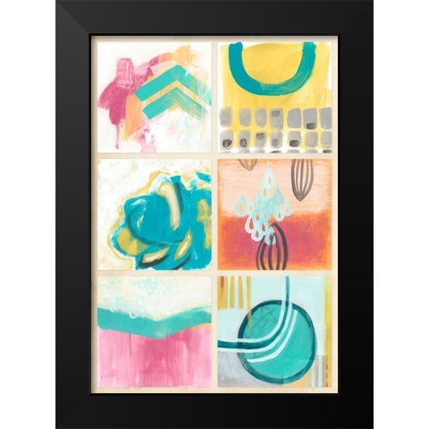 Gallery Petite I Black Modern Wood Framed Art Print by Vess, June Erica