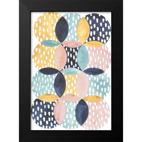 Deluge I Black Modern Wood Framed Art Print by Popp, Grace