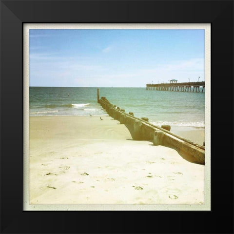 Bay View III Black Modern Wood Framed Art Print by Ludwig, Alicia