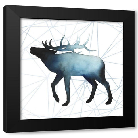 Animal Silhouettes VI Black Modern Wood Framed Art Print by Popp, Grace