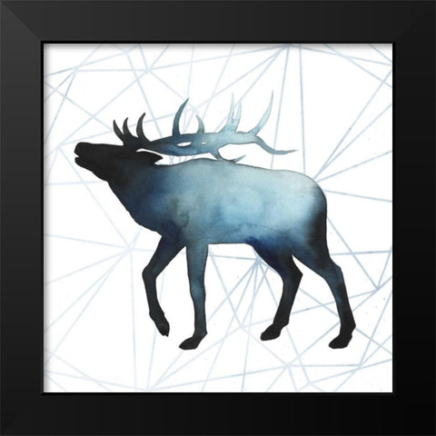 Animal Silhouettes VI Black Modern Wood Framed Art Print by Popp, Grace