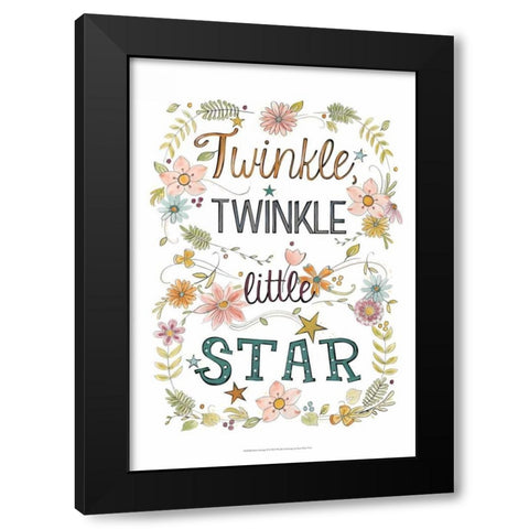 Sweet Sayings II Black Modern Wood Framed Art Print with Double Matting by Vess, June Erica