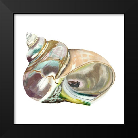 Seashore Souvenirs IV Black Modern Wood Framed Art Print by McCavitt, Naomi