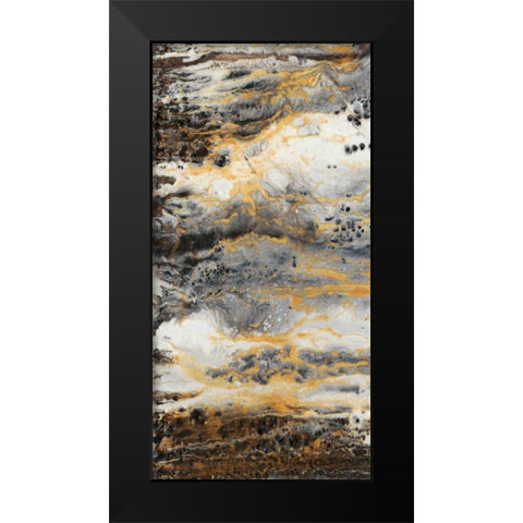 Granite I Black Modern Wood Framed Art Print by Hambly, Anna