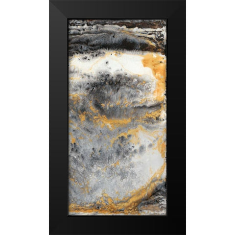 Granite III Black Modern Wood Framed Art Print by Hambly, Anna