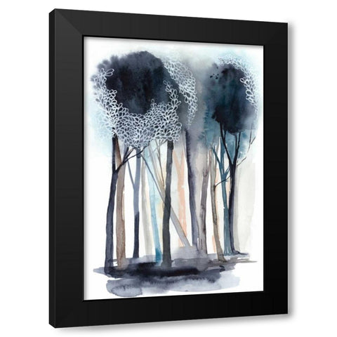 Tranquil Coppice I Black Modern Wood Framed Art Print by Popp, Grace
