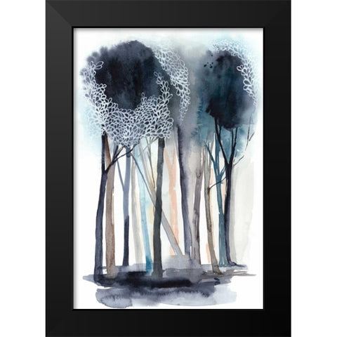 Tranquil Coppice I Black Modern Wood Framed Art Print by Popp, Grace