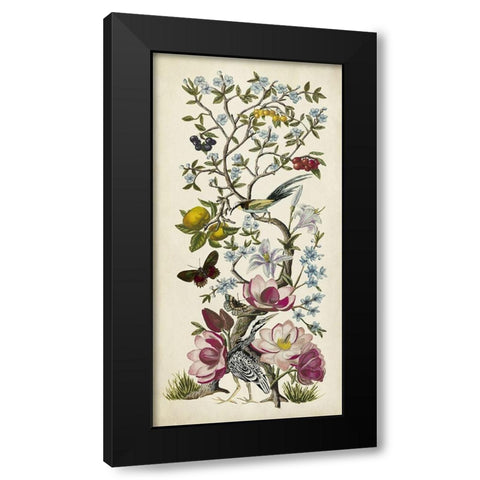 Custom Chinoiserie Natura II (ASH) Black Modern Wood Framed Art Print by McCavitt, Naomi