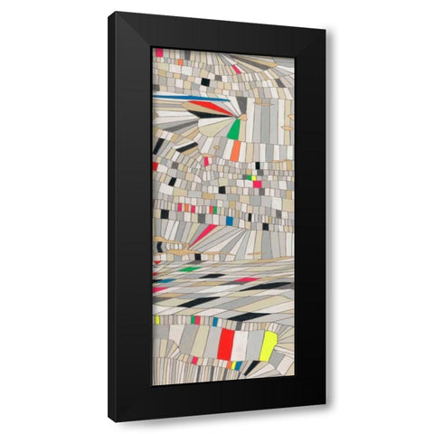 Hifi Grain II Black Modern Wood Framed Art Print by Galapon, Nikki