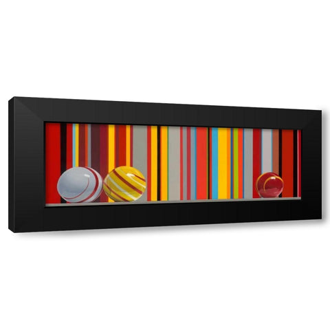 The Four Seasons - Fall Black Modern Wood Framed Art Print by Cholakian, Kevork