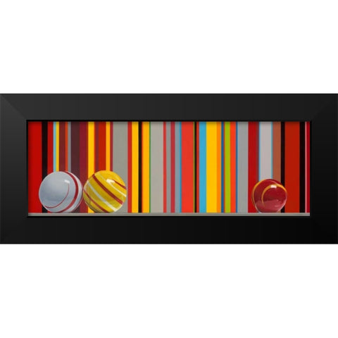 The Four Seasons - Fall Black Modern Wood Framed Art Print by Cholakian, Kevork
