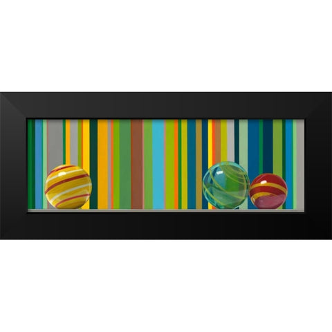 The Four Seasons - Spring Black Modern Wood Framed Art Print by Cholakian, Kevork