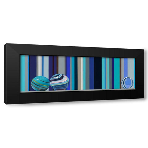 The Four Seasons - Winter Black Modern Wood Framed Art Print by Cholakian, Kevork